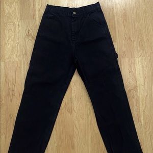 Black Cargo Pants by J Galt Shanghai!